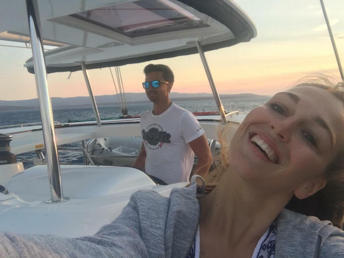 Luxury Catamaran Lagoon 42, Ac & Gn Split Eksteriør billede